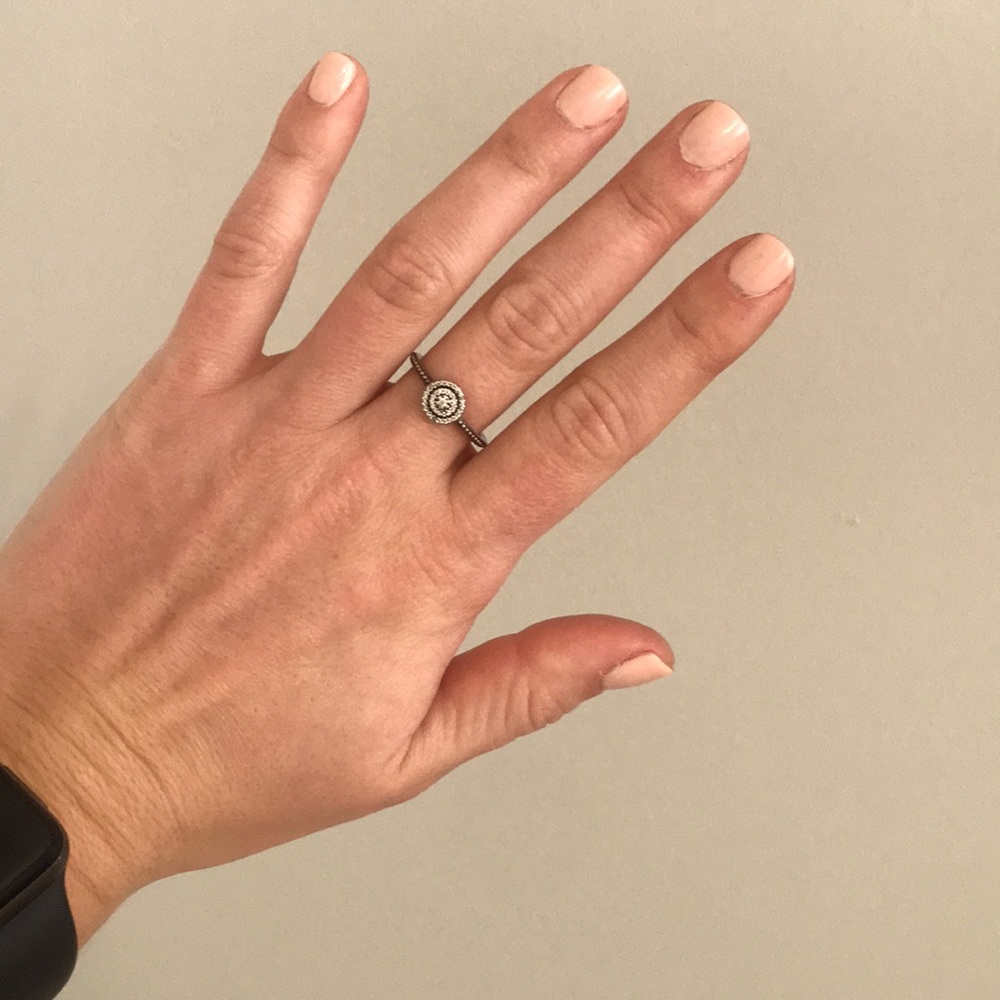 Elegant Sparkle Ring from Pandora